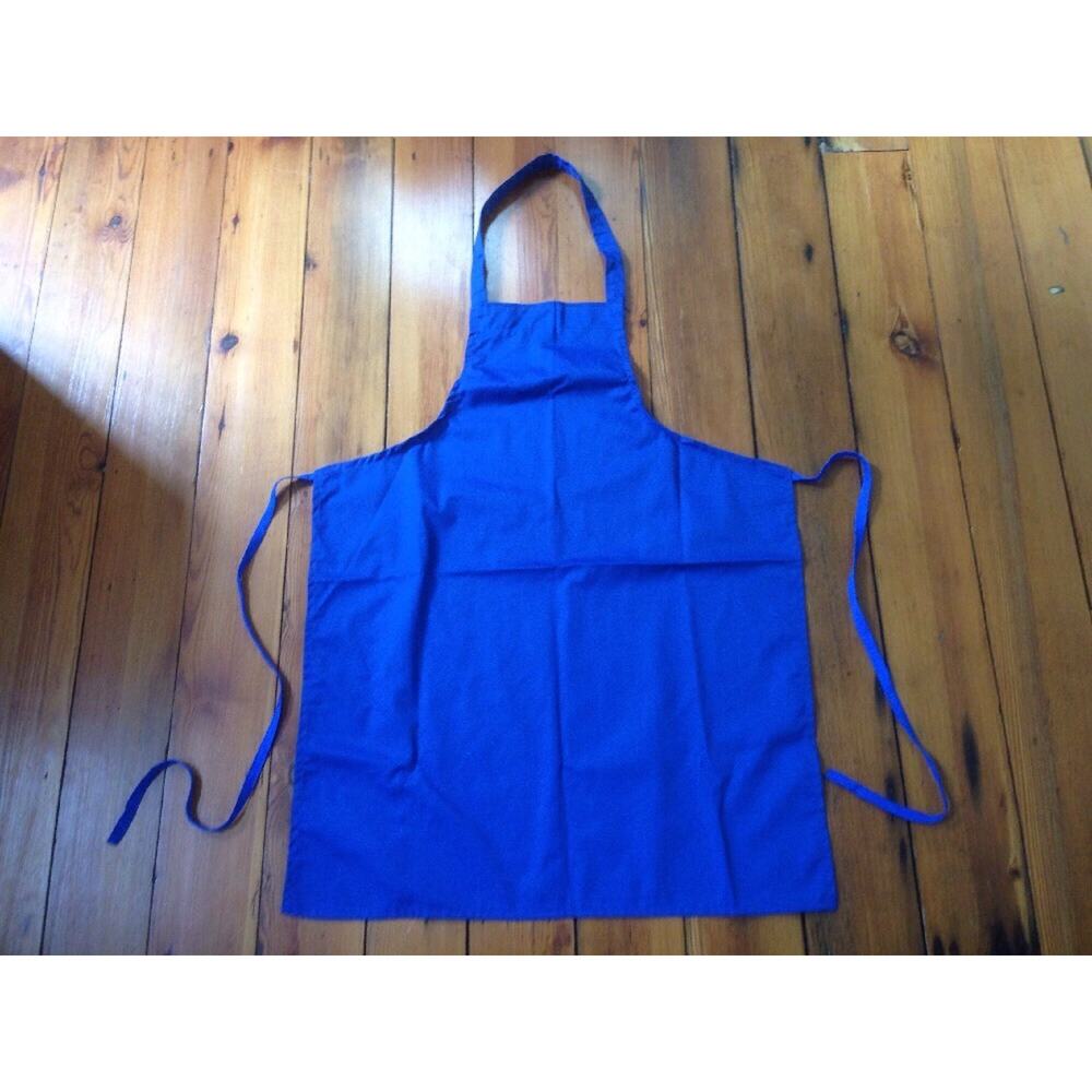 Vintage Wear-Guard Eastern Uniform Co Blue Cotton Blend Apron USA Made